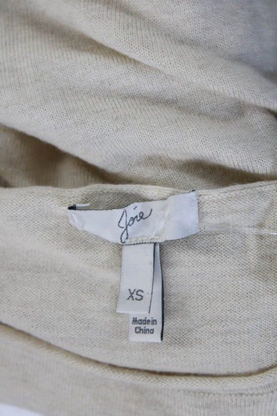 Joie Women Pullover Beige Size XS
