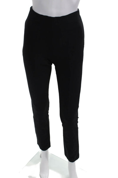 Vince Women Ankle Dress Pants Black Zip Petite Size S