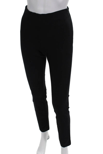 Vince Women Ankle Dress Pants Black Zip Petite Size S