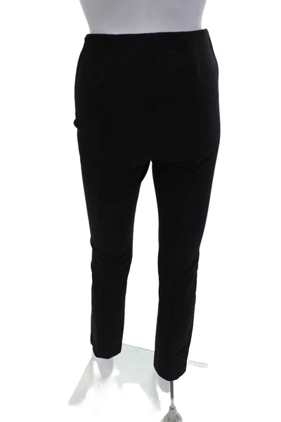 Vince Women Ankle Dress Pants Black Zip Petite Size S