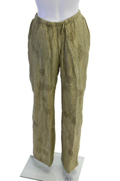 Zara Womens Beige Army Pants Button 31in Inseam Size XS