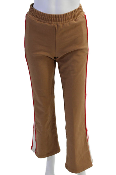 Maeve Anthropologie Women Striped Brown Jogger Sweatpants Size XS