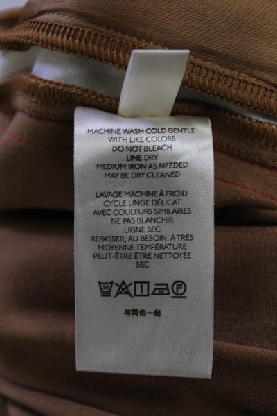 Maeve Anthropologie Women Striped Brown Jogger Sweatpants Size XS