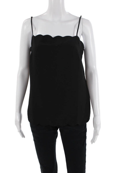 Banana Republic Womens Black Camisole Polyester Solid Sleeveless Size M