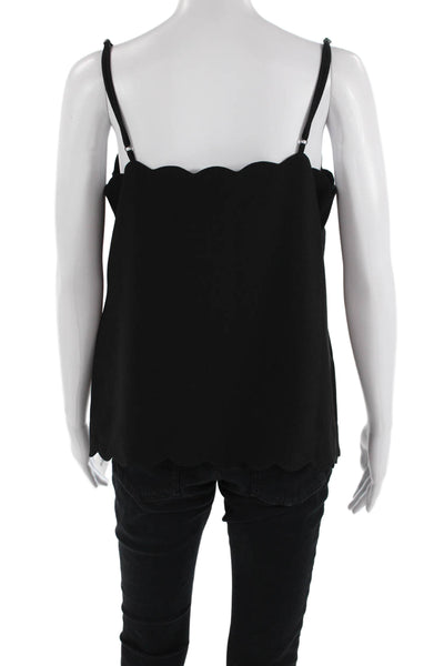 Banana Republic Womens Black Camisole Polyester Solid Sleeveless Size M