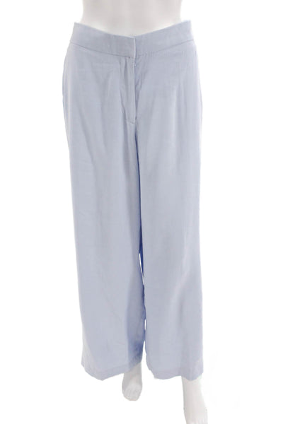 Ann Taylor Womens Light Blue Dress Pants Size 8P