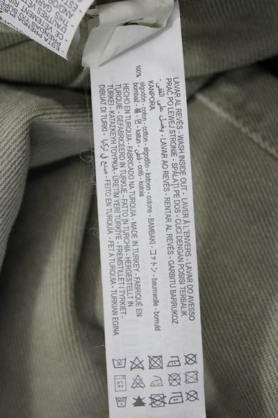 Ann Taylor Womens Light Blue Dress Pants Size 8P