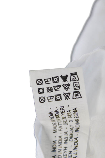 Zara, Women Maxi Slip Dress White Square Neck Mid-Calf Sleeveless Size S