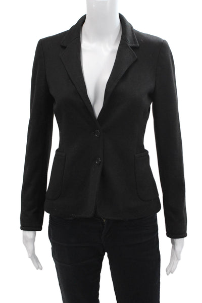 Zara Woman Womens Classic Black Blazer Collared Long Sleeve Size XS