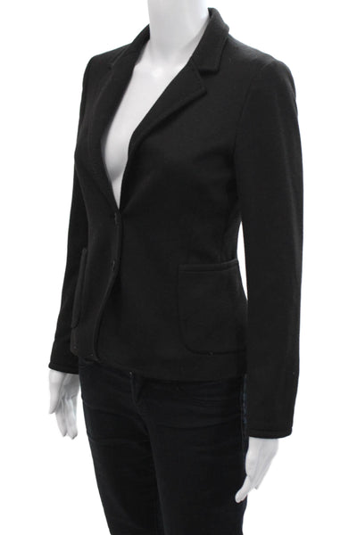 Zara Woman Womens Classic Black Blazer Collared Long Sleeve Size XS