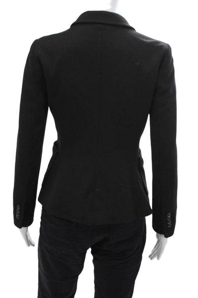 Zara Woman Womens Classic Black Blazer Collared Long Sleeve Size XS