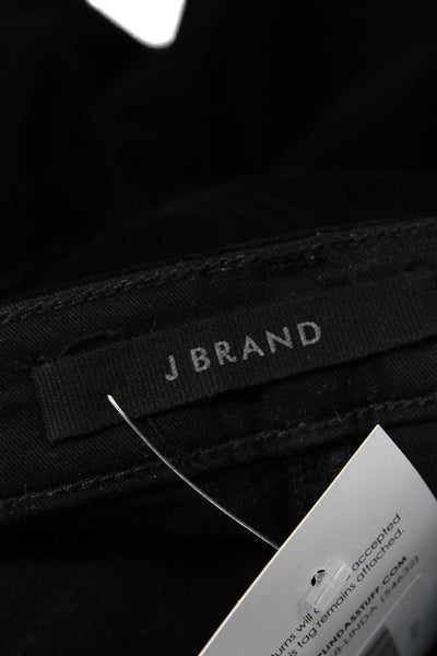 J Brand, Womens Jeggings Black Mid Rise 29in Inseam Size 24