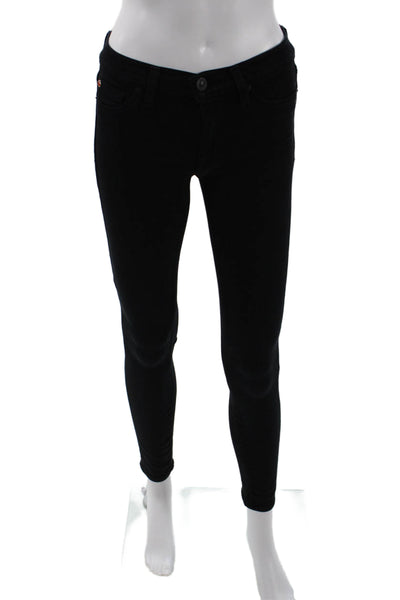 Hudson Women Skinny Jeggings Black Size 24
