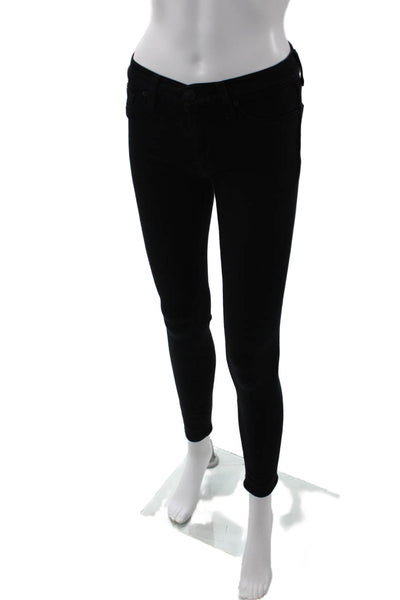 Hudson Women Skinny Jeggings Black Size 24