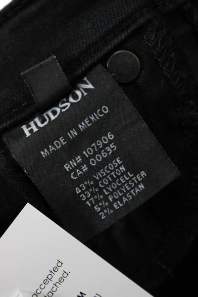 Hudson Women Skinny Jeggings Black Size 24