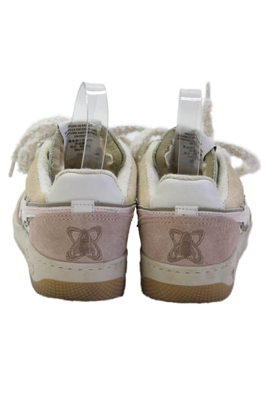 Enterprise Japan Womens EJ Egg Rocket Low-Top Sneakers Pink Size 7