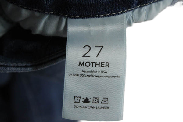 Mother Womens Cropped Ankle Blue Jeans Size 27