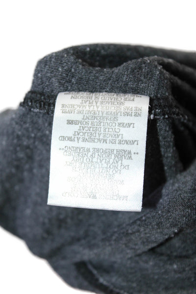 Z Supply Women Basic V-Neck Tank Dark Gray Sleeveless Size M