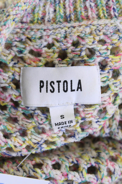 Pistola Womens Bohemian Pullover Sweater Multi-Color Size S