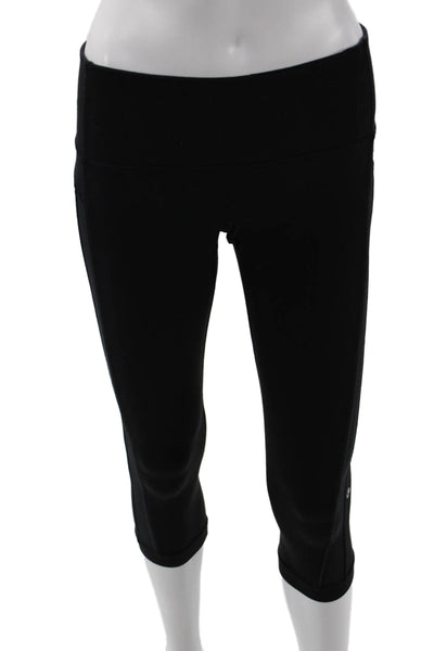 Lululemon Womens Stretch Low-Rise Cropped Leggings Back Size 4