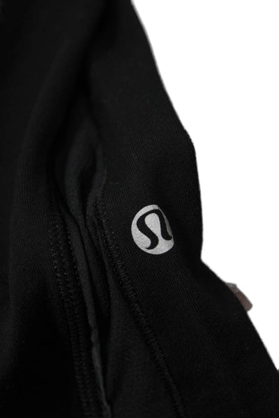 Lululemon Womens Stretch Low-Rise Cropped Leggings Back Size 4