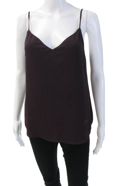 Babaton Womens Basic V-Neck Camisole Sleeveless Black Size XS