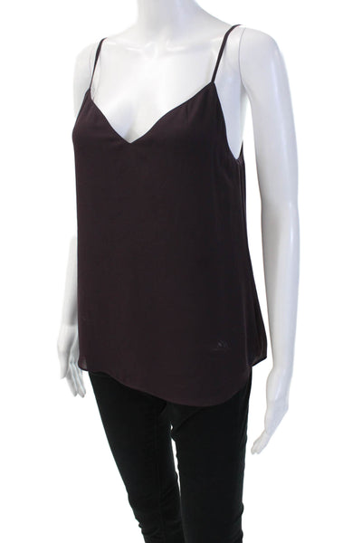 Babaton Womens Basic V-Neck Camisole Sleeveless Black Size XS