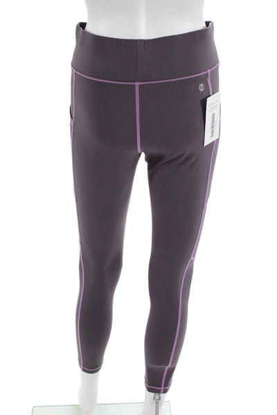 All Access Womens Ankle Leggings Dark Gray 50% Nylon 50% Spandex Size M