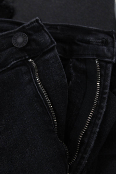 Agolde Women Cropped Ankle Black Jeans Size 31