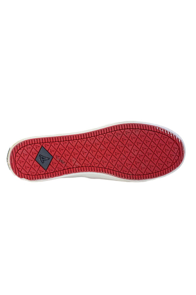 Sperry Womens Slide On Casual Sneakers Navy Blue Red Size 8