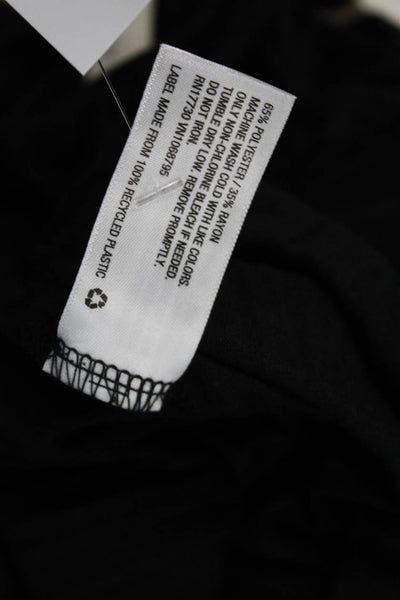 A New Day Women Tank Dress Black Sleeveless Full-Length Classic Size S
