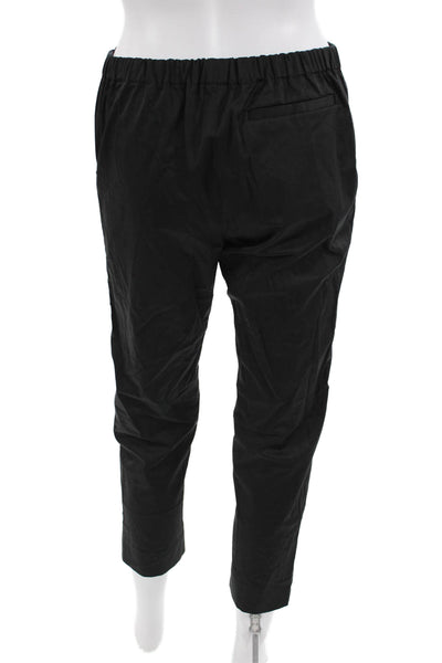 6397 Women Ankle Cropped Pants Black Size XS