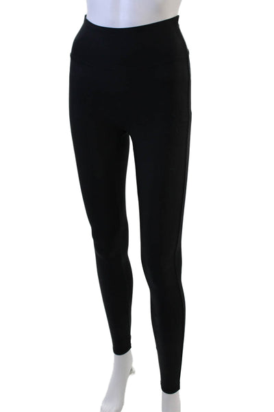 Spanx Women Ankle Jeggings Black Nylon Blend Petite Size XS