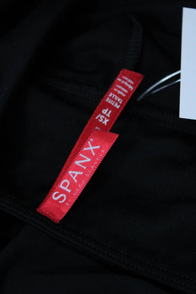 Spanx Women Ankle Jeggings Black Nylon Blend Petite Size XS