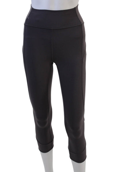 Lululemon Women Capri Cropped Black Leggings Size 2