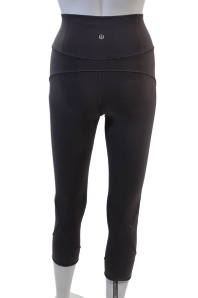 Lululemon Women Capri Cropped Black Leggings Size 2
