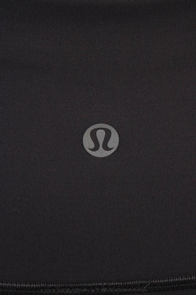 Lululemon Women Capri Cropped Black Leggings Size 2