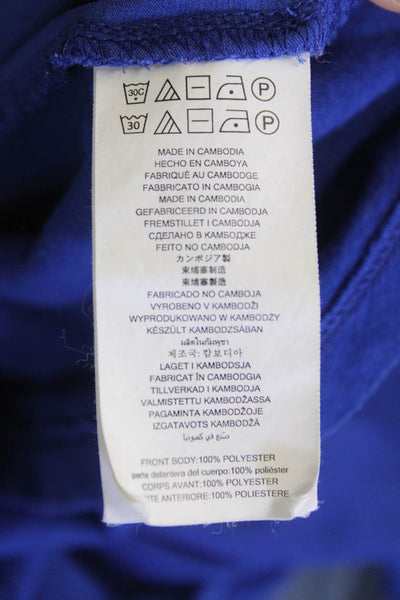 Michael Michael Kors, Women, T-Shirt Blue Polyester Long Sleeve Size L