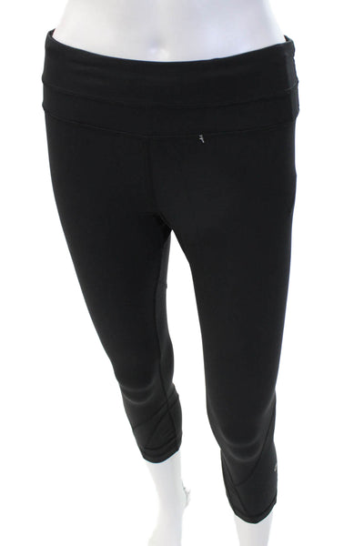 Lululemon Womens Ankle Length Leggings Black Nylon Blend Size 6
