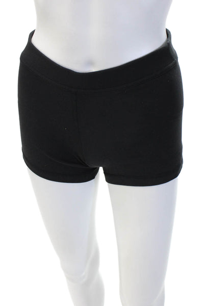 Lululemon Women's Fitted Athletic Workout Biker Shorts Black Size S