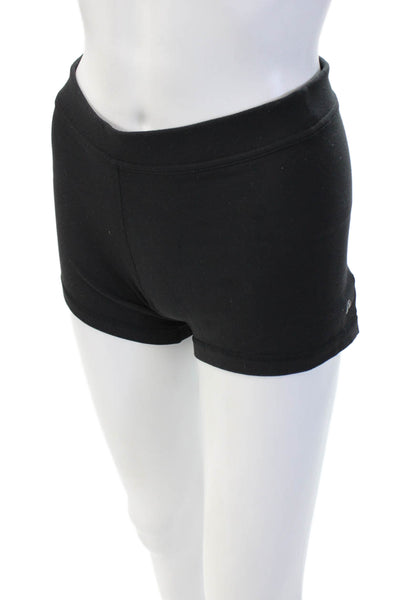 Lululemon Women's Fitted Athletic Workout Biker Shorts Black Size S