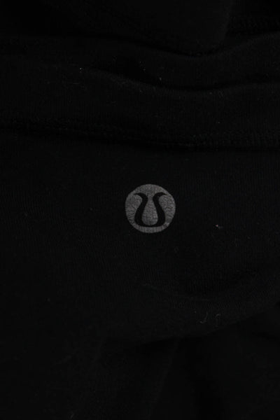 Lululemon Women's Fitted Athletic Workout Biker Shorts Black Size S