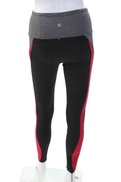 Lululemon Womens Black Workout Ankle Leggings Size 6