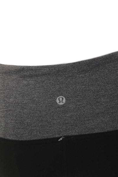 Lululemon Womens Black Workout Ankle Leggings Size 6