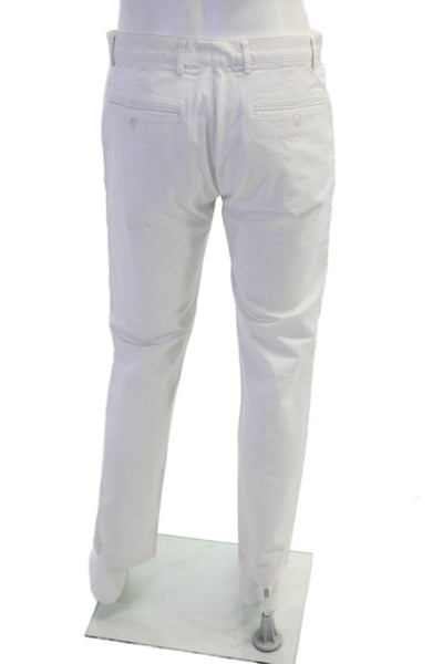 Club Monaco Men White Chinos Size 30