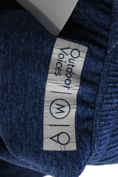 Outdoor Voices Mens Blue Jogger Sweatpants Drawstring Poly/Spandex Size M