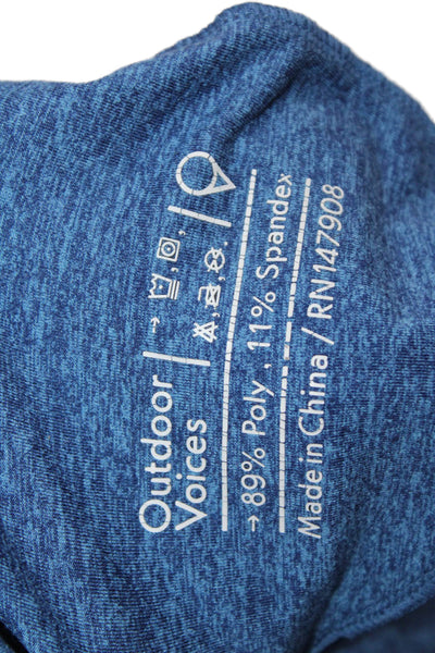 Outdoor Voices Mens Blue Jogger Sweatpants Drawstring Poly/Spandex Size M