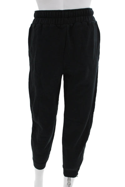 WSLY, Women Jogger Sweatpants Black Drawstring Size XS