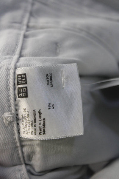 J Crew Mens Straight Tapered Dark Blue Cotton Jeans Button Fly Size 33
