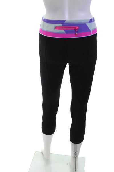 Lululemon Womens Black Capri Cropped Leggings Size 6